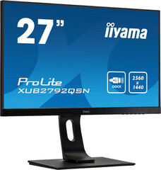27 WQHD IPS monitor iiyama ProLite XUB2792QSN-B1 цена и информация | Мониторы | hansapost.ee