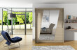 Riidekapp LED valgustusega ADRK Furniture Bolton, tamm цена и информация | Kapid | hansapost.ee