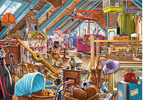 Головоломка Castorland The Cluttered Attic 500 деталей цена и информация | Пазлы | hansapost.ee