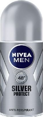 Rulldeodorant meestele Nivea Silver Protect 50 ml цена и информация | Deodorandid | hansapost.ee