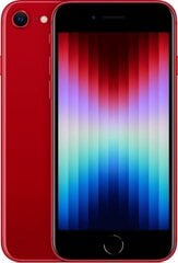 Apple iPhone SE 64GB Red 3rd Gen MMXH3ET/A цена и информация | Мобильные телефоны | hansapost.ee