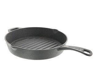 HTI чугунная сковорода для гриля, 26,5 см цена и информация | Cковородки | hansapost.ee