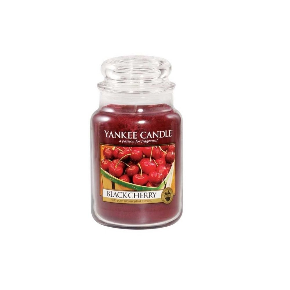 Lõhnaküünal Yankee Candle Black Cherry, 623 g цена и информация | Küünlad, küünlajalad | hansapost.ee