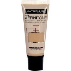 База под макияж Maybelline Affinitone Foundation No.03 Light Sandbeige, 30 мл цена и информация | Пудры, базы под макияж | hansapost.ee