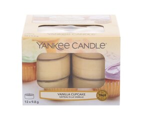 Ароматические чайные свечи Yankee Candle Vanilla Cupcake 9,8 г, 12 шт. цена и информация | Yankee Candle Мебель и домашний интерьер | hansapost.ee