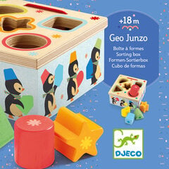Kujundite sorteerimismäng - Pingviinid, DJECO DJ06409 hind ja info | Beebide mänguasjad | hansapost.ee