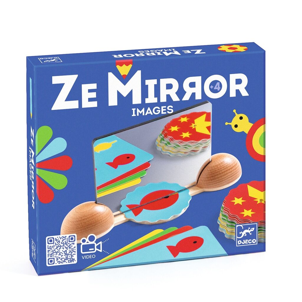 Peegel Djeco Ze Mirror Pildid, DJ06481 цена и информация | Arendavad laste mänguasjad | hansapost.ee