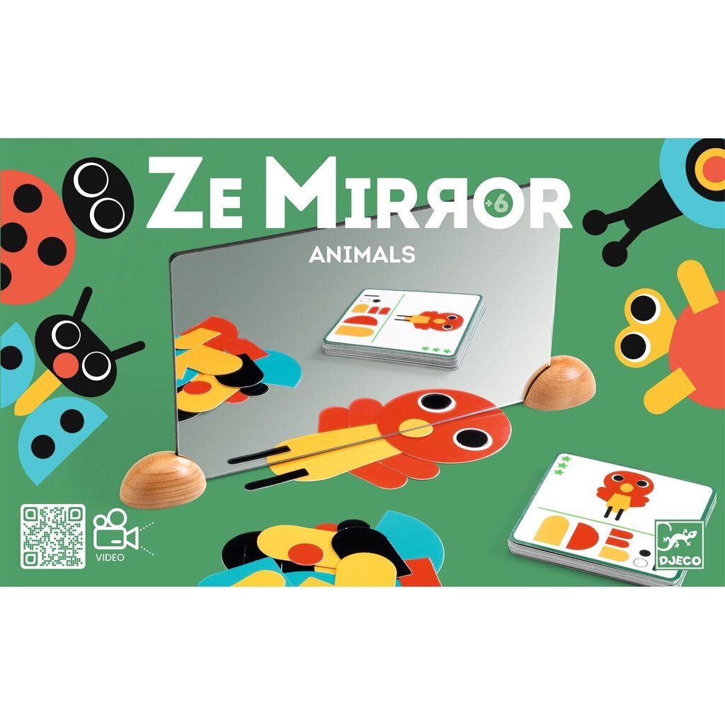 Peegel Djeco Ze Mirror Loomad, DJ06483 hind ja info | Arendavad laste mänguasjad | hansapost.ee