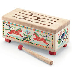 Музыкальный инструмент - Деревянные барабаны, DJECO DJ06028 kaina ir informacija | Развивающие игрушки для детей | hansapost.ee