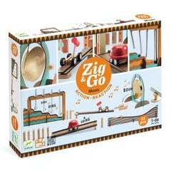 Деревянный конструктор - Zig&Go - Музыка - 52 детали, DJECO DJ05645 цена и информация | Конструкторы и кубики | hansapost.ee