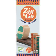 Деревянный конструктор - Zig&Go - Culbuto - 7 деталей, DJECO DJ05648 цена и информация | Конструкторы и кубики | hansapost.ee
