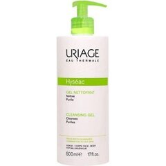 Очищающий гель для лица Uriage Hyseac Cleansing Gel 500 мл цена и информация | Аппараты для ухода за лицом | hansapost.ee