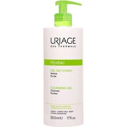 Näopuhastusgeel Uriage Hyseac Cleansing Gel 500 ml hind ja info | Näopuhastusvahendid | hansapost.ee