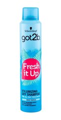 Kohevust andev kuivšampoon Schwarzkopf Got2b Fresh It Up 200 ml price and information | Shampoos | hansapost.ee