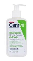 Puhastav niisutav näokreem CeraVe Hydrating Cream-to-Foam 236 ml hind ja info | Näopuhastusvahendid | hansapost.ee
