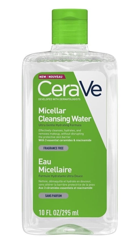 Puhastav mitsellaarvesi CeraVe Micellar Cleansing Water 295 ml цена и информация | Näopuhastusvahendid | hansapost.ee