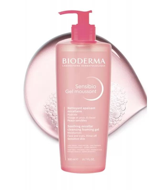 Puhastav näogeel Bioderma Sensibio 500 ml hind ja info | Näopuhastusvahendid | hansapost.ee