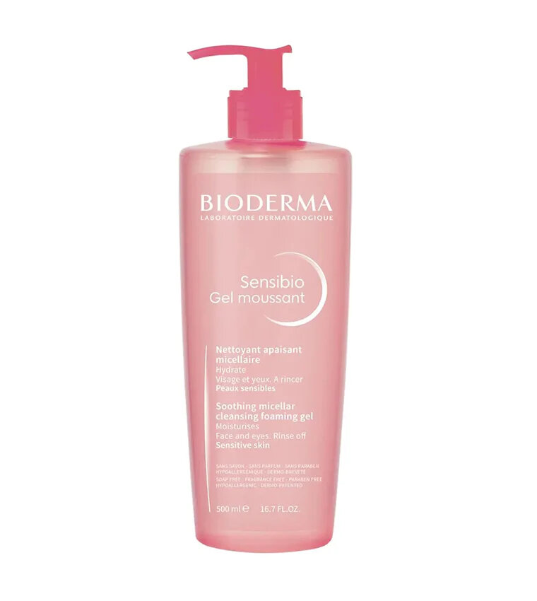 Puhastav näogeel Bioderma Sensibio 500 ml hind ja info | Näopuhastusvahendid | hansapost.ee