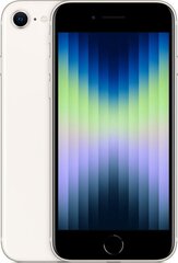 Apple iPhone SE (2022) 256GB Starlight hind ja info | Telefonid | hansapost.ee