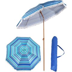 Rannavari Royokamp, 210 cm, sinine цена и информация | Зонты, маркизы, стойки | hansapost.ee