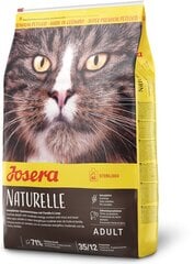 Josera для кастрированных кошек Naturelle с форелью и чечевицей, 400г цена и информация | Josera Товары для животных | hansapost.ee
