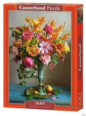 Puzzle 500 Autumn Flowers 53537 hind ja info | Pusled lastele ja täiskasvanutele | hansapost.ee