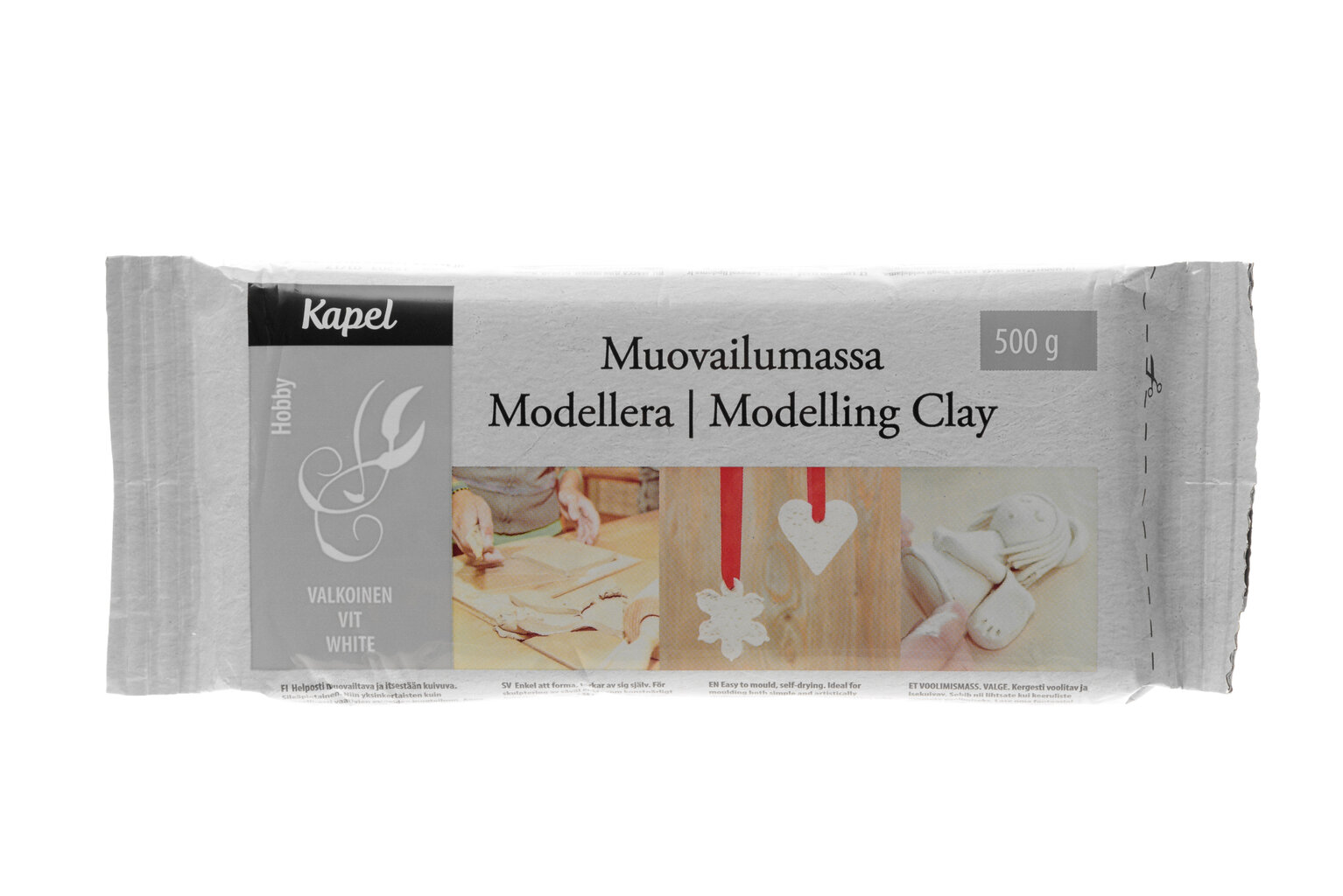 Modelleerimissavi Kape Hobby 500 g, valge цена и информация | Kunstitarbed, voolimise tarvikud | hansapost.ee