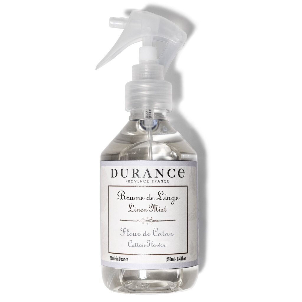 Voodipesu parfüüm Durance Cotton, 250 ml hind ja info | Lõhnapulgad ja kodulõhnastajad | hansapost.ee
