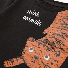 Cool Club футболка с коротким рукавом для мальчиков, CCB2401177, цвет черный цена и информация | Майки, рубашки для новорожденных | hansapost.ee