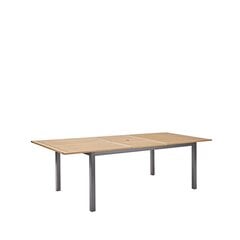Раскладной уличный стол Oris, коричневый / серый цена и информация | Садовые столы, столики | hansapost.ee