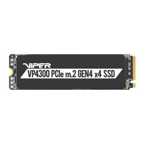 SSD|PATRIOT|Viper VP4300|2TB|M.2|PCIE|NVMe|Kirjutuskiirus 6800 MBait/s|Lugemiskiirus 7400 MBait/s|TBW 2000 TB|VP4300-2TBM28H цена и информация | Sisemised kõvakettad | hansapost.ee