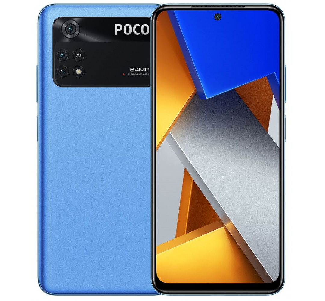 Телефон Xiaomi Poco M4 Pro Dual SIM 6/128GB Blue цена | hansapost.ee