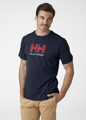 Helly Hansen meeste T-särk LOGO, tumesinine hind ja info | T-särgid meestele | hansapost.ee