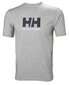 Helly Hansen meeste T-särk LOGO, helehall цена и информация | T-särgid meestele | hansapost.ee