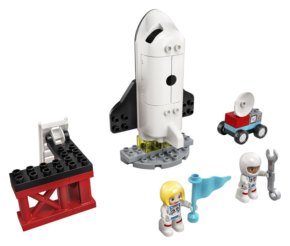 10944 LEGO® DUPLO Korduvkasutatava kosmosesõiduki missioon цена и информация | Klotsid ja konstruktorid | hansapost.ee