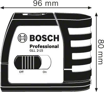 Lineaarne laserlood Bosch GLL 2-15 + universaalne hoidik BM 1 (0601066J00) hind ja info | Käsitööriistad | hansapost.ee