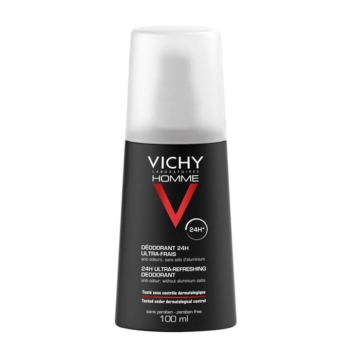 Deodorant Vichy Homme Ultra Frais meestele 100 ml hind ja info | Deodorandid | hansapost.ee