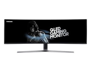 49" nõgus Super UltraWide QLED monitor Samsung LC49HG90DMRXEN hind ja info | Monitorid | hansapost.ee