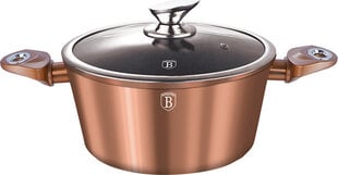 Pott kaanega BerlingerHaus Rosegold 24cm price and information | Pots | hansapost.ee