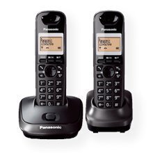 Panasonic KX TG2512FXT DUO, черный цена и информация | Стационарные телефоны | hansapost.ee