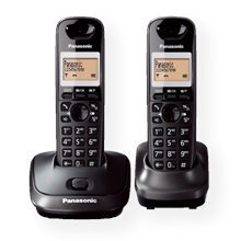 Panasonic KX TG2512FXT DUO, must hind ja info | Lauatelefonid | hansapost.ee