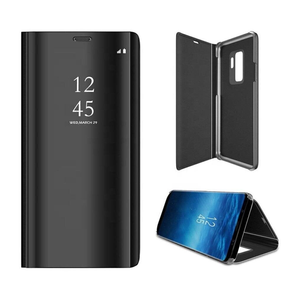 Smart Clear View Case for Samsung Galaxy S10 Plus, black hind ja info | Telefonide kaitsekaaned ja -ümbrised | hansapost.ee