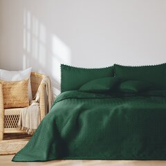 AmeliaHome tepitud voodikate koos tuttidega Meadore, 170x210 cm hind ja info | Pleedid, voodikatted ja päevatekid | hansapost.ee