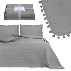 AmeliaHome tepitud voodikate koos tuttidega Meadore, 170x210 cm hind ja info | Pleedid, voodikatted ja päevatekid | hansapost.ee