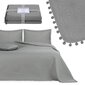 AmeliaHome tepitud voodikate koos tuttidega Meadore, 170x270 cm hind ja info | Pleedid, voodikatted ja päevatekid | hansapost.ee