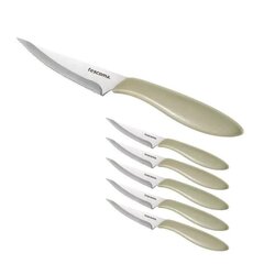 Tescoma Presto pitsanugade komplekt, hallid, 10 cm, 6 tk. price and information | Kitchen knives and sharpeners | hansapost.ee