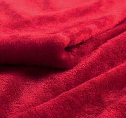 Douceur d'Intérieur pleed Flanou, punane, 180 x 220 cm hind ja info | Pleedid, voodikatted ja päevatekid | hansapost.ee