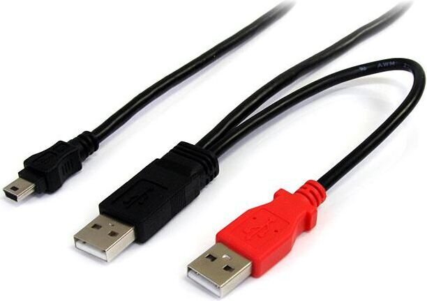 StarTech USB2HABMY6, miniUSB, 1.8m hind ja info | Juhtmed ja kaablid | hansapost.ee