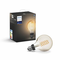 Philips Hue - E27 Filament G93 - White - Bluetooth hind ja info | Lambipirnid ja LED-pirnid | hansapost.ee