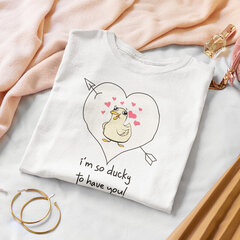 Женская футболка «I am so ducky to have you» цена и информация | Оригинальные футболки | hansapost.ee